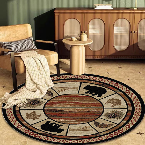 country retro carpet for living room