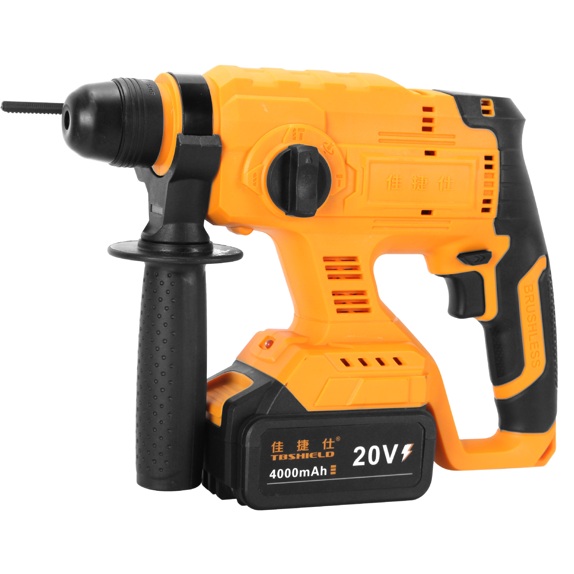 佳捷仕电动工具多功能无刷锂电锤强力锤钻钻孔开墙槽充电锂电锤