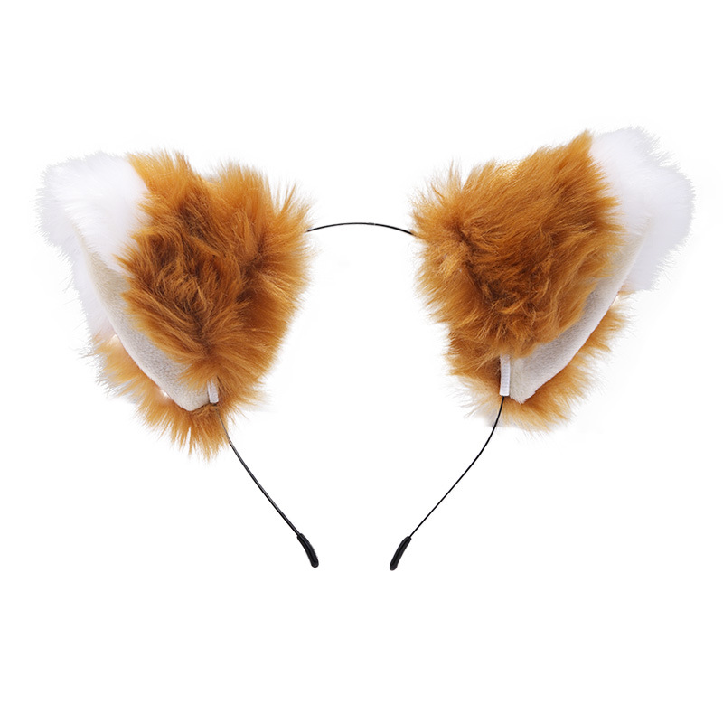 Amazon transfronteriza orejas de gato campana diadema Cos gato Niña Accesorios para el cabello accesorios de Navidad de Halloween tocado Accesorios