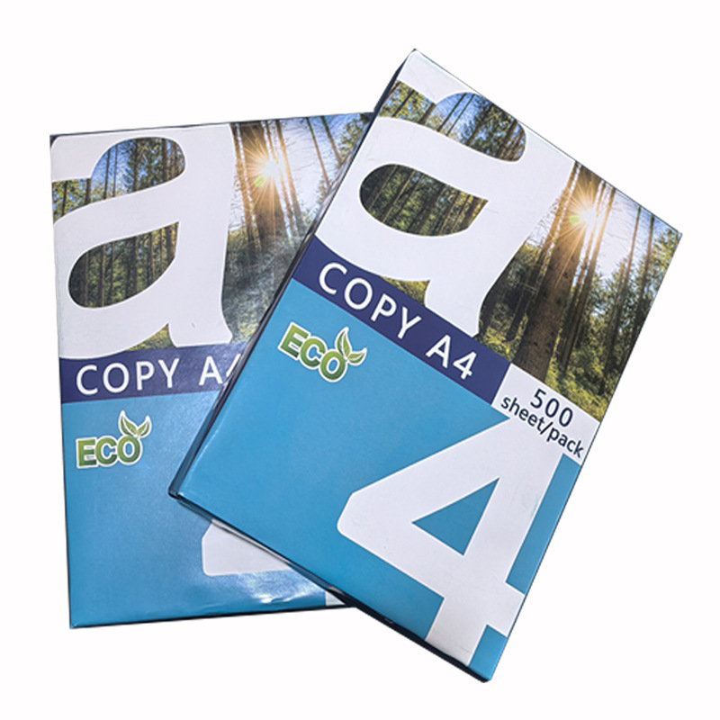 Papel de impresión A4 70g / 80g caja completa 2500 copias de oficina y hogar papel blanco de doble cara para lotes de caja completa a través de la frontera
