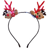 Рождественский мультяшный детский ободок, милый аксессуар для волос, наряжаться