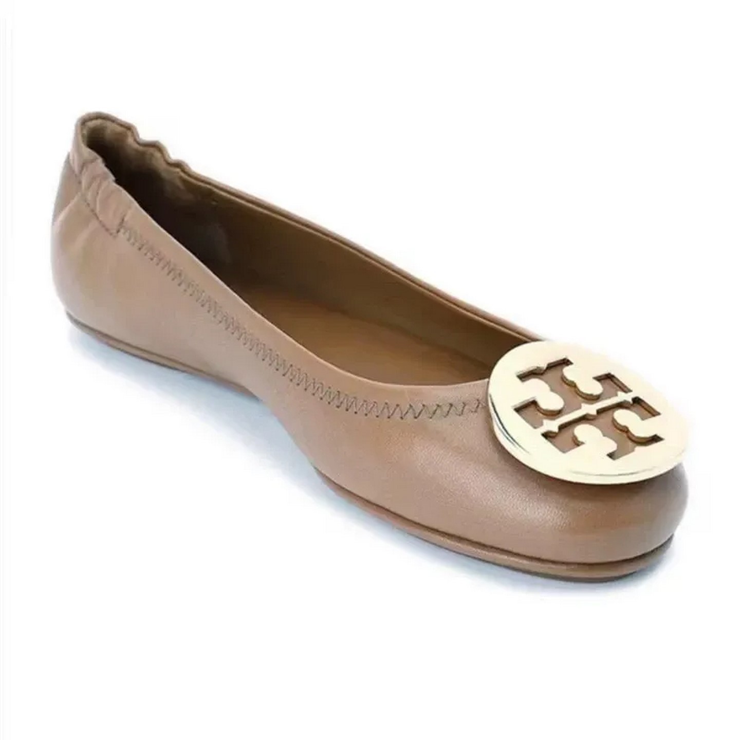 Tb Women's Shoes Dance Shoes Ballet Indoor Women's Shoes Goatskin Shallow Mouth Bean Women's Shoes Genuine Leather Classic Round Toe Shoes