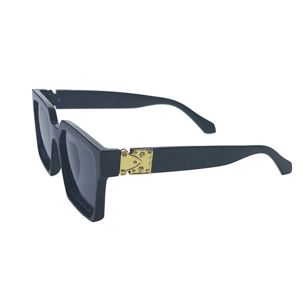 retro brand fashionable trend square sunglasses for men and women