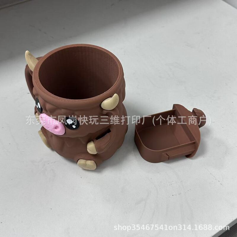 国境を越えた新製品ハイランドカウアイスパイントホルダーペンギンハイランドカウアイスクリームパイントホルダーカップ|undefined