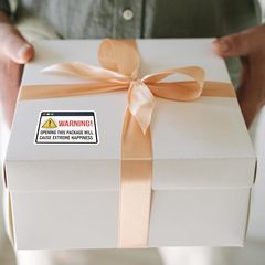 500貼/卷 Cal ders開放這將導致極端的幸福小企業貼紙謝謝你貼紙