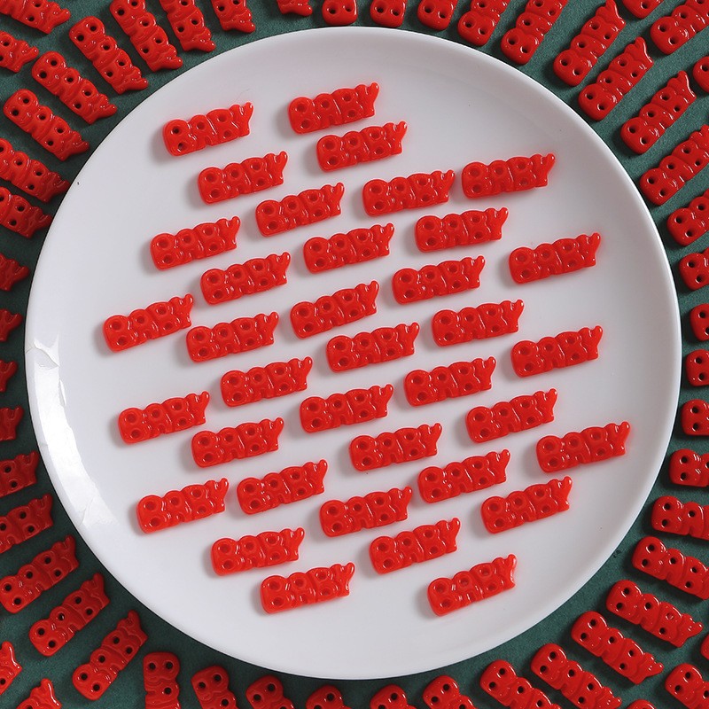 新年福娃元宝字牌樹脂部品diyクリームゴム携帯ケースヘアピン冷蔵庫貼り装飾材料