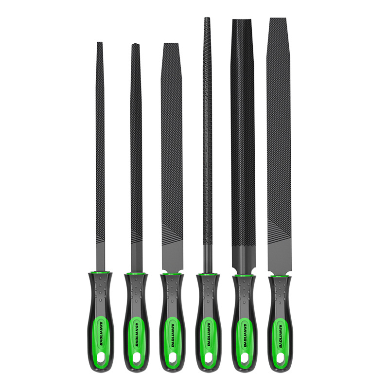 File grinding tool, high-strength steel triangular file, round file, semicircular file, flat file, small size squid clamp