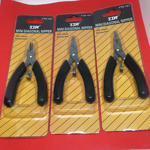 diy handmade Taiwanese pliers multifunctional needle nose pliers round nose pliers handmade diagonal pliers small mini jewelry pliers