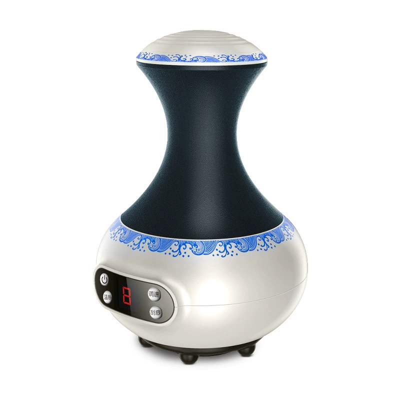 Source factory whole body electric scraping and cupping instrument household hot compress for cervical vertebrae and back meridian cupping and sucking sha