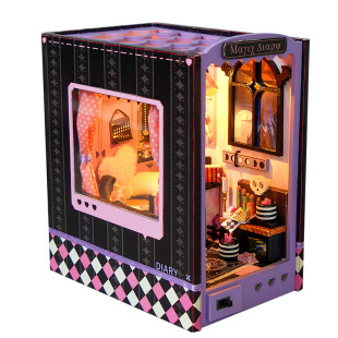 Tianyu diy cabin TL4 little witch diary book creative hand-assembled miniature toy gift