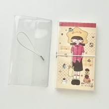 A6窄本手帐书衣PVC透明书皮防水保护膜书衣保护套笔记本专用