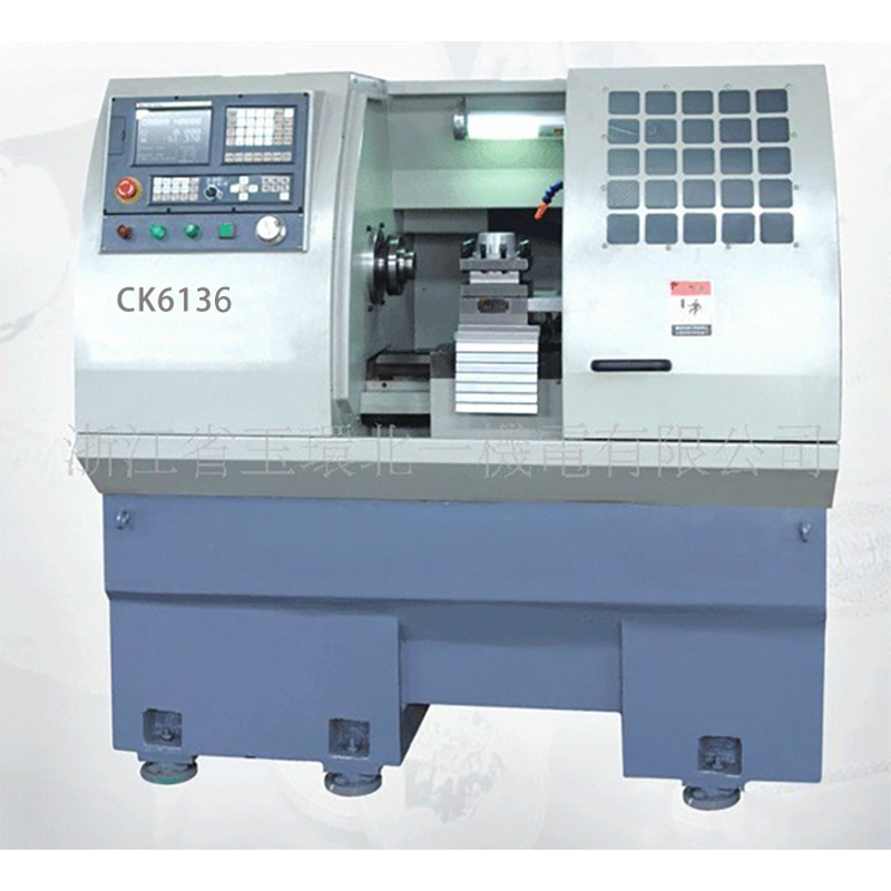 全自动数控车床CK6136小型高效高精密设备切削加工高效加工