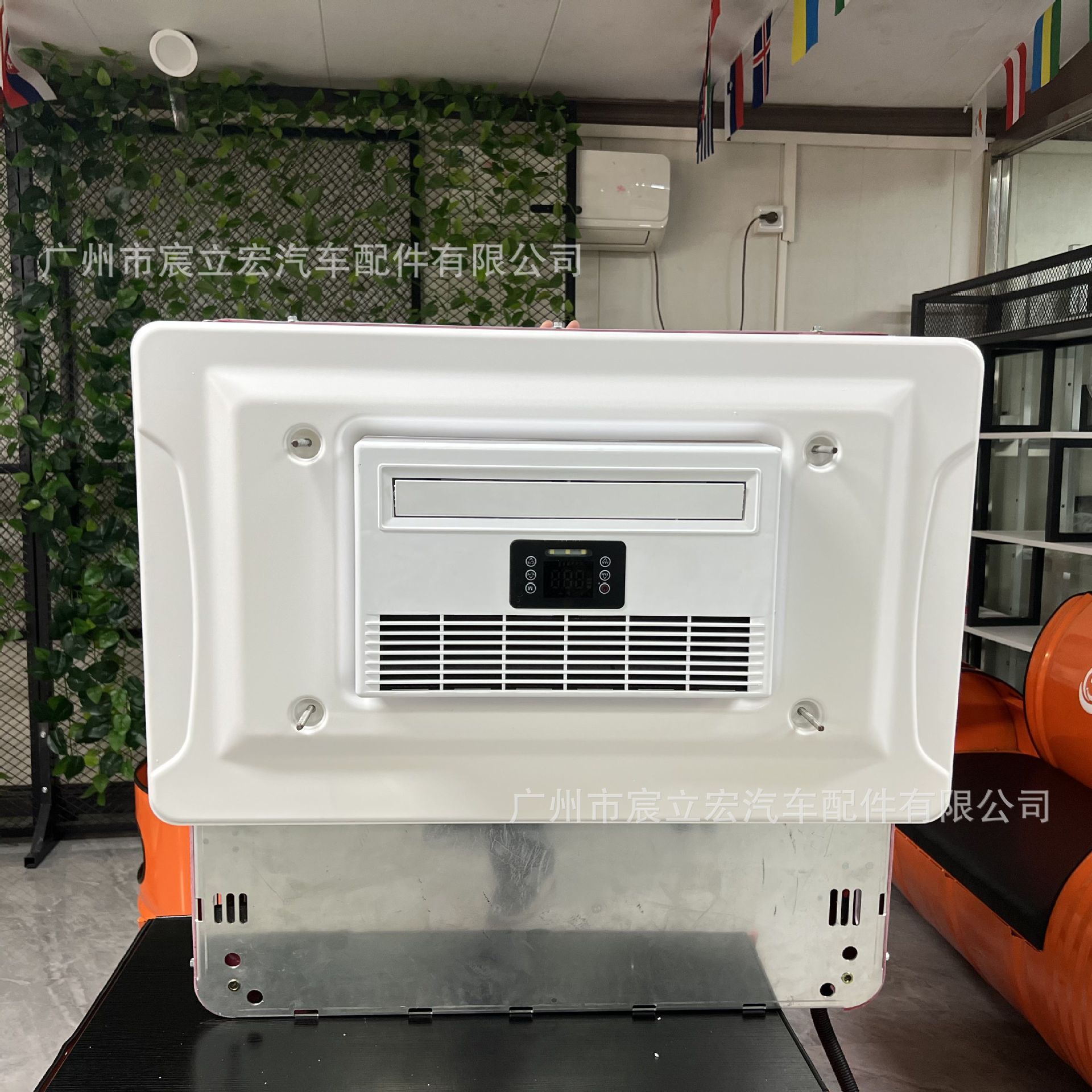 Factory's New High-End Heat Pump Parking Air Conditioner, Dual-Use for Cooling and Heating, 24V 2400W Heating Capacity, Suitable for Rvs and Food Trucks