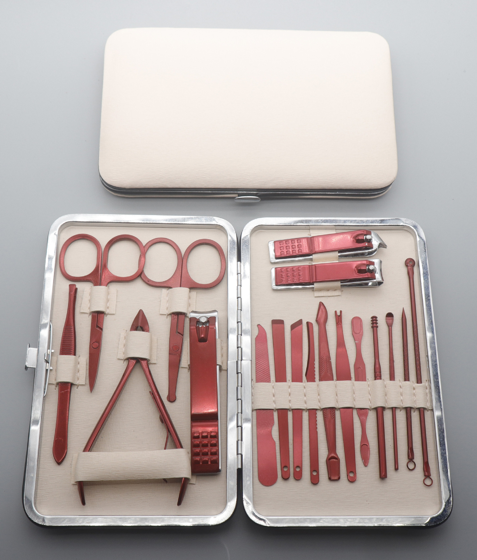 Set completo de manicura y pedicura, incluye cortaúñas y herramientas de belleza, práctico para uso doméstico y profesional