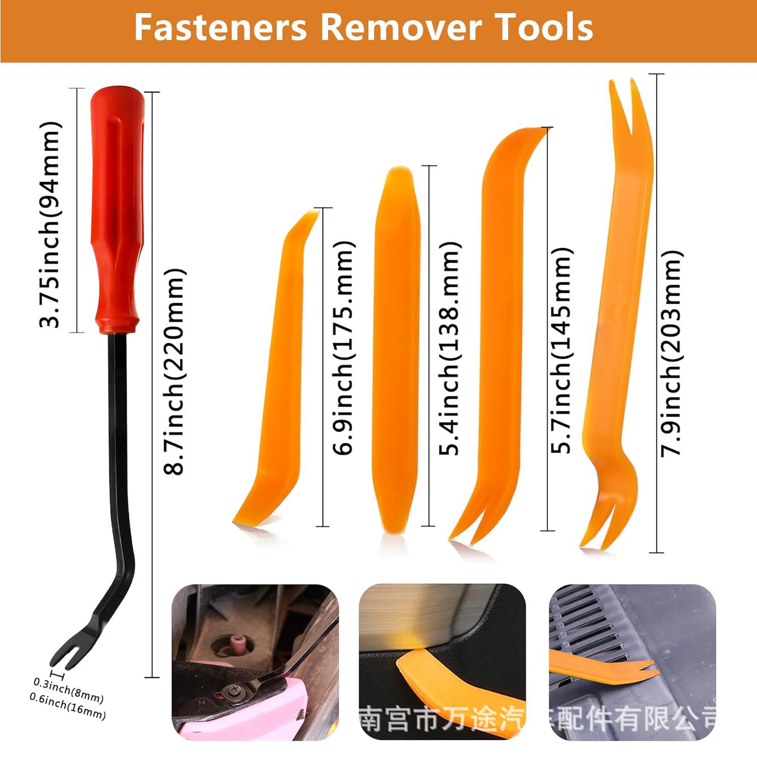 120pcs 버클 6 인치 스크루 드라이버 4 조각 세트