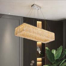 特价新款餐厅吊灯豪华别墅轻奢水晶led灯设计师现代简约创意灯具