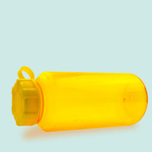 新款来图可定便携水瓶携手太空外运随手杯盖塑料水壶运动塑料杯