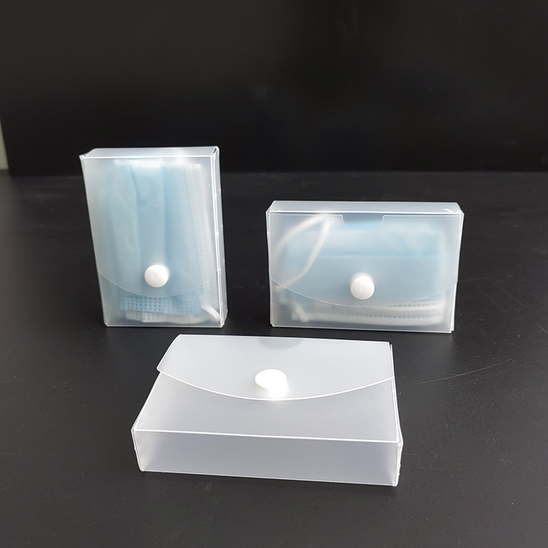 迷你一次性口罩收纳神器口袋式收纳盒资料口罩存取暂存随身便携式