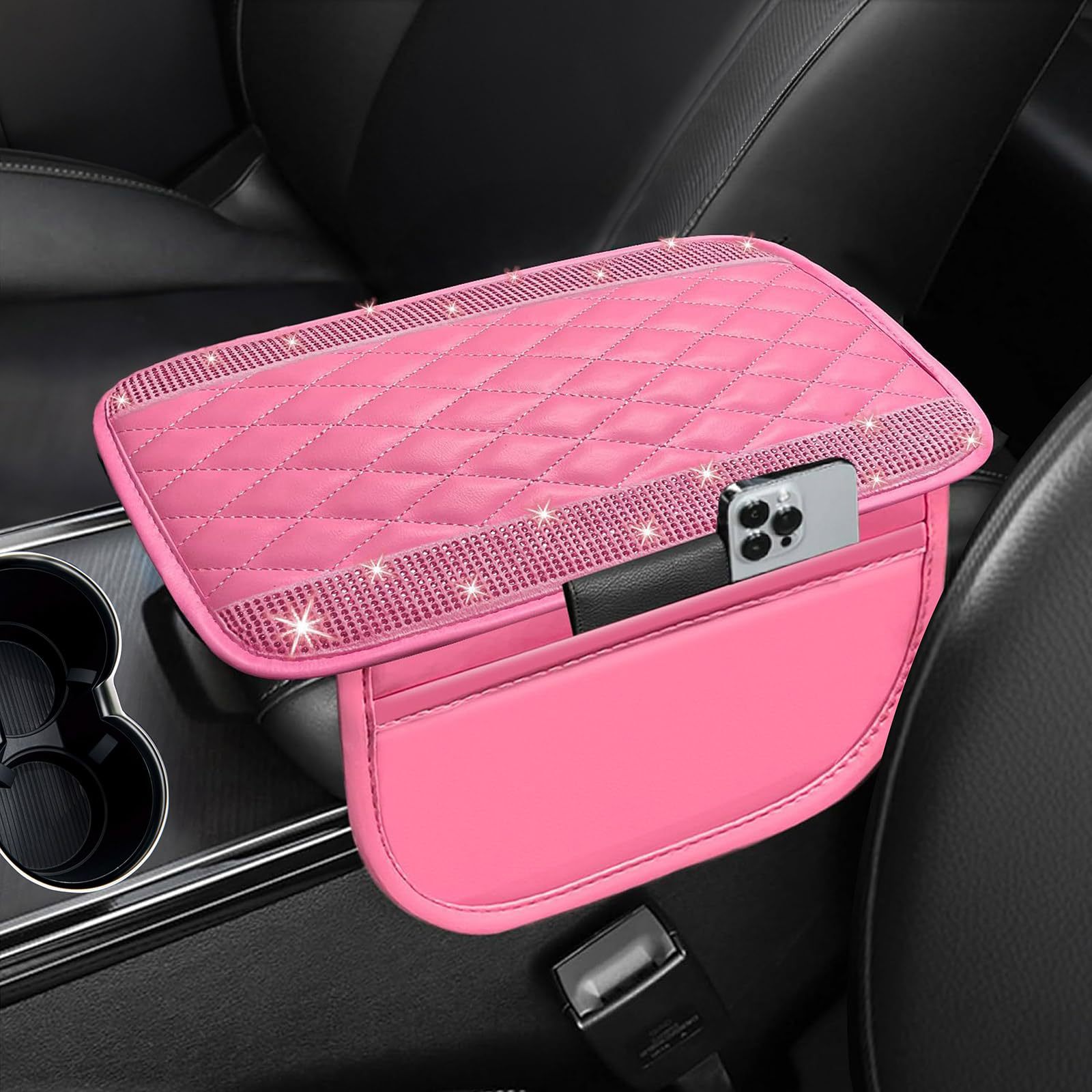Cross-Border Foreign Trade Car-Mounted Diamond-Encrusted Anti-Slip Car Floor Mats, Universal Carpet Floor Mats, Easy to Clean, All-Season Floor Mats