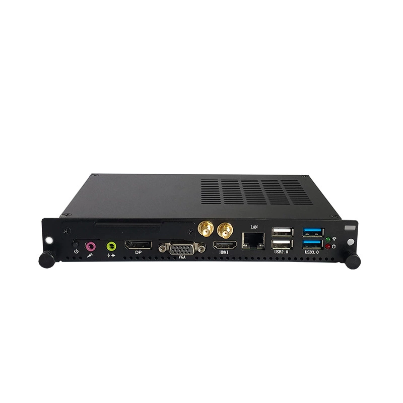 OPS can be inserted and unplugged by the computer to support hard disks.