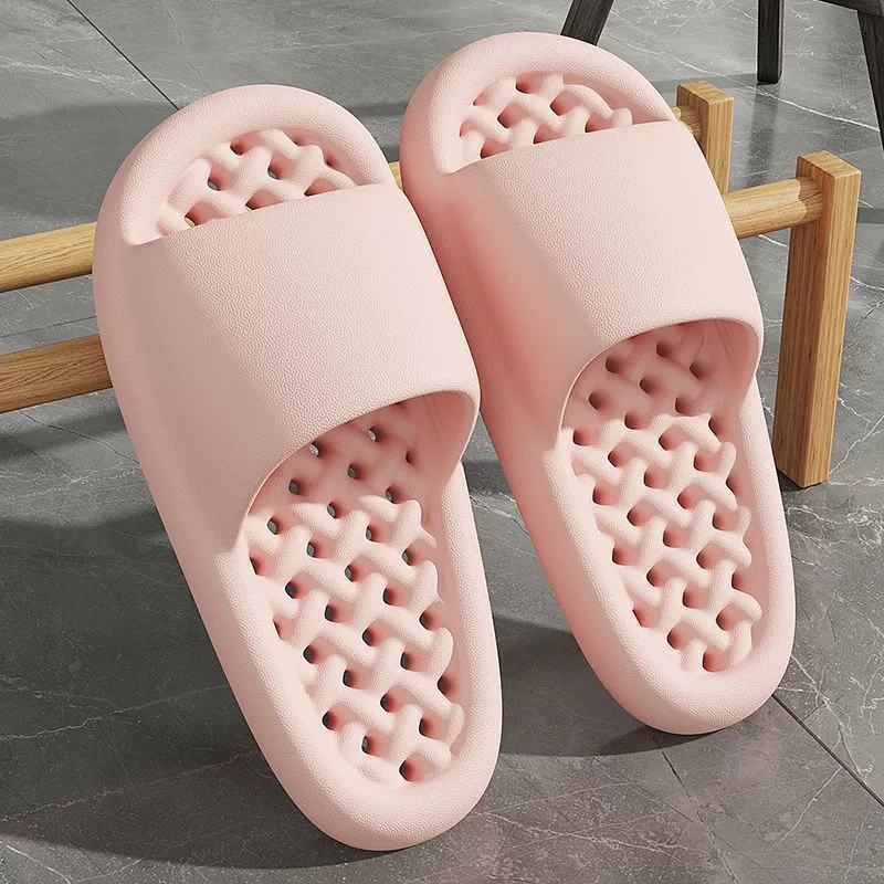 Quick dry summer non-slip slippers for bath, for beloved