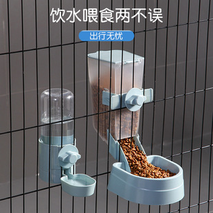 Pet drinking fountain automatic water feeder hanging dog drinking fountain hanging cage drinking fountain pet Cup factory outlet