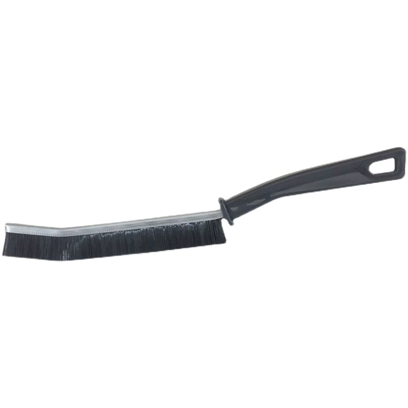 Щетка для очистки швов плитки в ванной, щетка с жесткой щетиной для трассы раздвижных дверей окон, щетка для чистки кухонной раковины для домашнего использования.