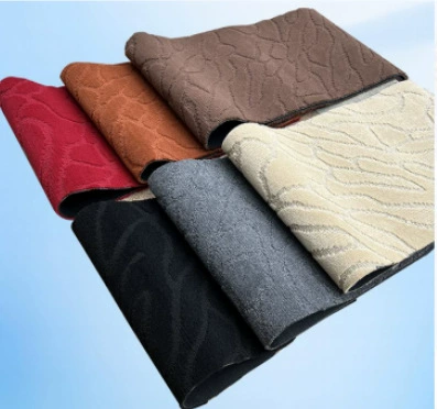 Rubber Base Car Suede Floor – Modelə uyğun ayaqaltı - water-ripple-jacquard-customized-foot-pads