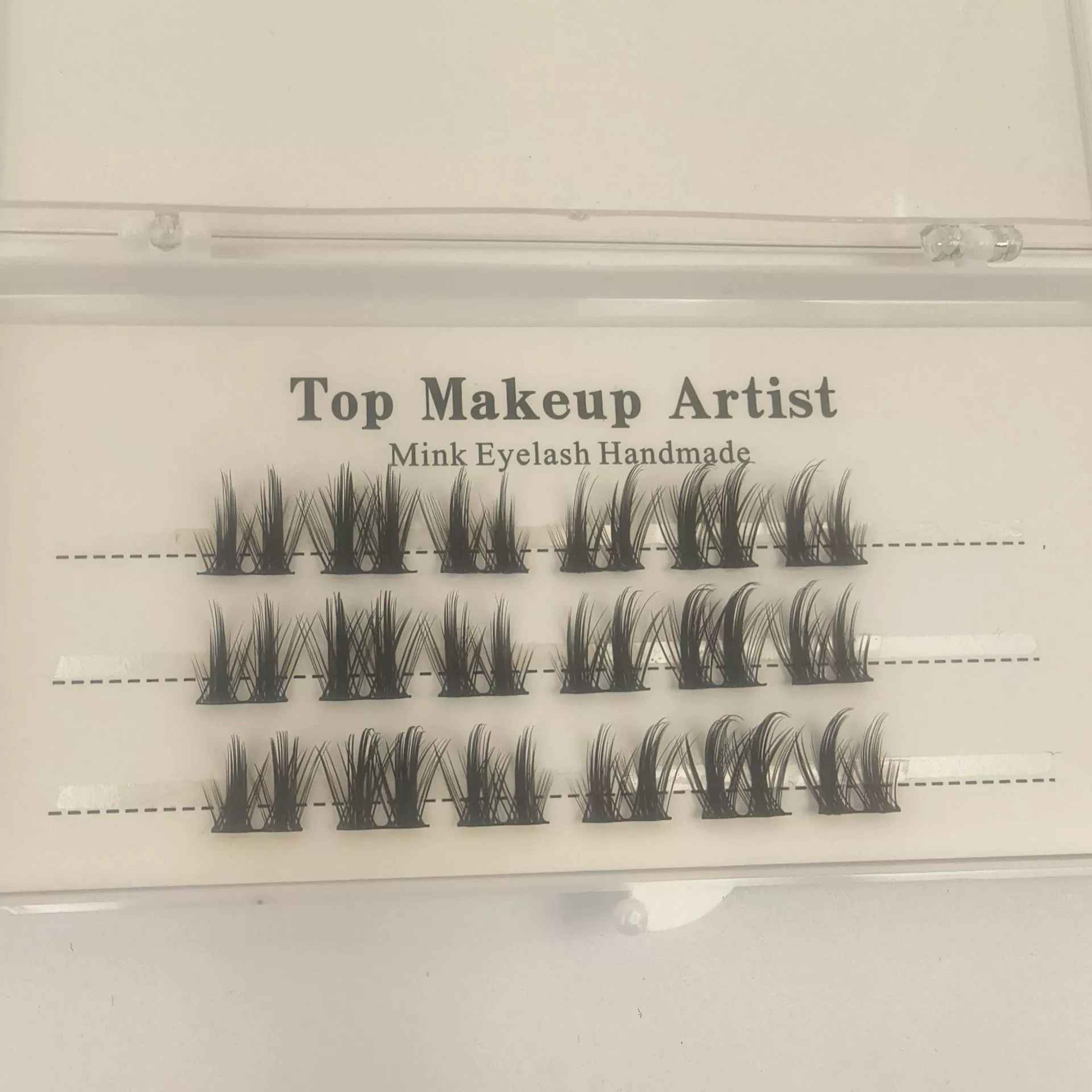 RB010 Накладные ресницы для макияжа: самост grafting segmented eyelashes