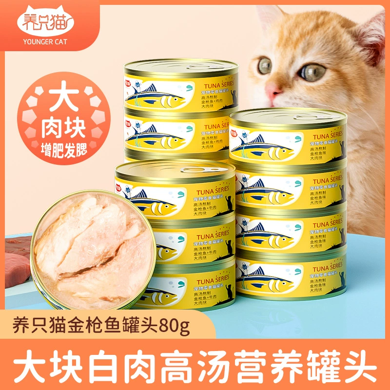 Консервированные скобы для кошек для дополнения питания Жаберные жабры вода кошачьи закуски котята в кошек специальные полоски с влажным кормом целая коробка