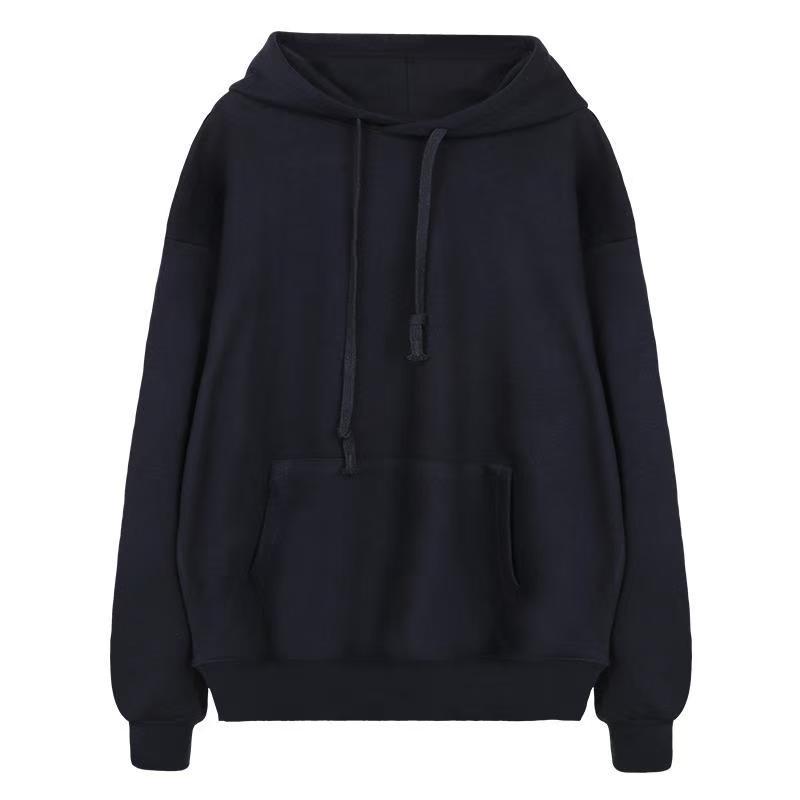 360 terry hoodie - black