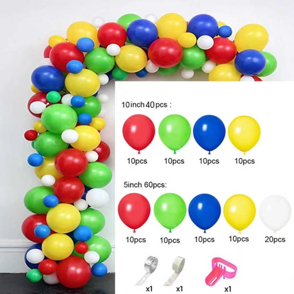 Colorful latex balloon