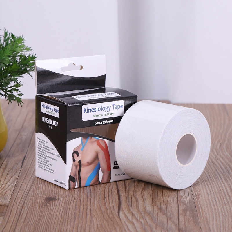 Kinesiología cinta muscular parche elástico cinta deportiva en caja muscular efecto interno parche en stock al por mayor
