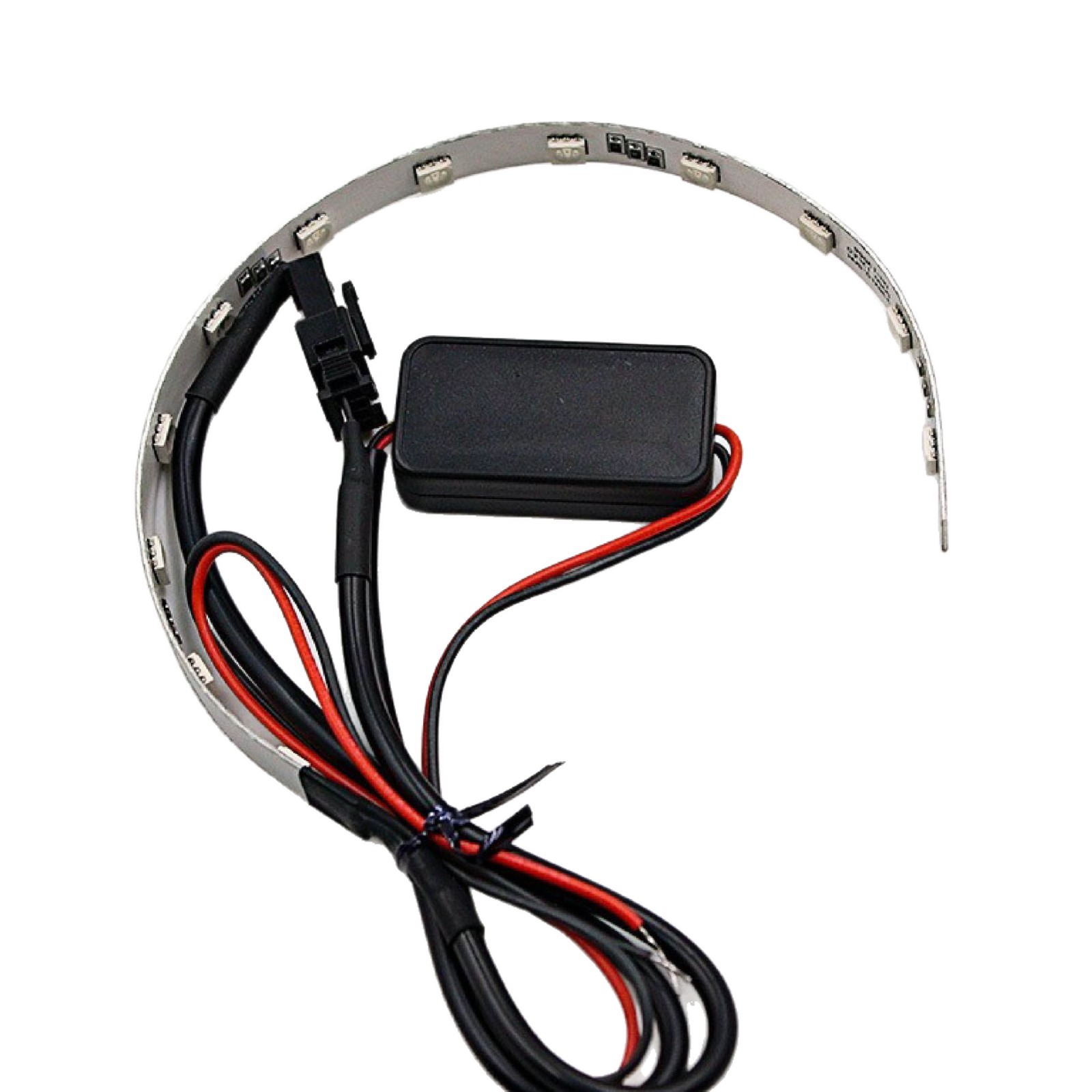 Nuevo colorido 360 diablo ojo móvil App control colorido diablo ojo coche modificación luces decorativas