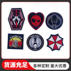 国境を越えた個性的なマジックテープ刺繍 コールオブデューティ戦術バッジ士気バッジ アウトドアバックパックパッチステッカー卸売