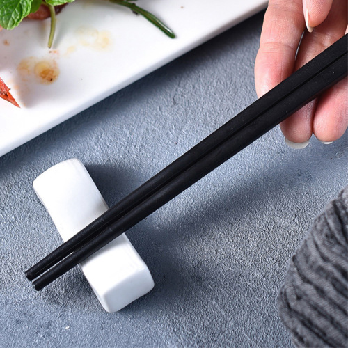 Japanese chopsticks for household use natural bamboo 304 stainless steel anti-slip alloy anti-mildew chicken wing wood solid wood China