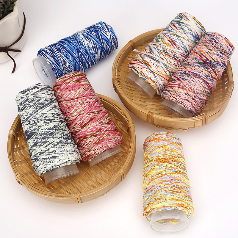 ✅水结珠金银线手工编织diy配线彩珠纱线