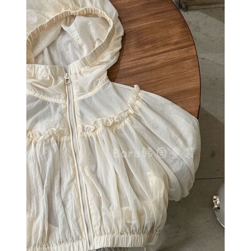 Niños protector solar chaqueta de niñas 2025 nuevo niño coreano delgado niñas anti-UV