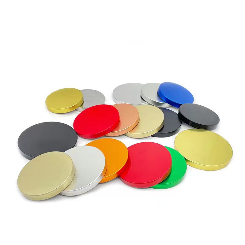 厂家马口铁金属铁盖圆形盖烛台杯盖香薰杯盖蜡烛杯盖玻璃杯盖