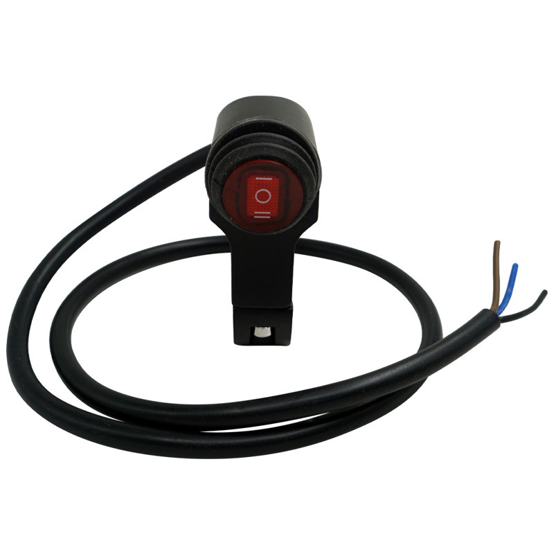 Suministro directo de fábrica motocicleta modificado aleación Aluminio combinación faro interruptor dirección uno en dos fuera ONOFFON