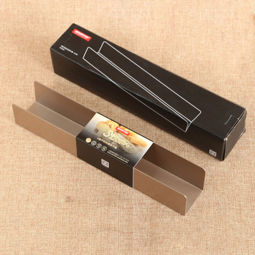 Cross-border thickened carbon steel baking utensils, non-stick U-shaped rectangular cookie mold, cranberry cookie shaper