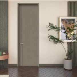 佛山木门厂家直销实木复合门客厅门酒店民宿工程门房间卧室隔音门