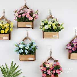 创意墙面花装饰壁挂花花假花家居客厅店铺墙上装饰花挂件简约