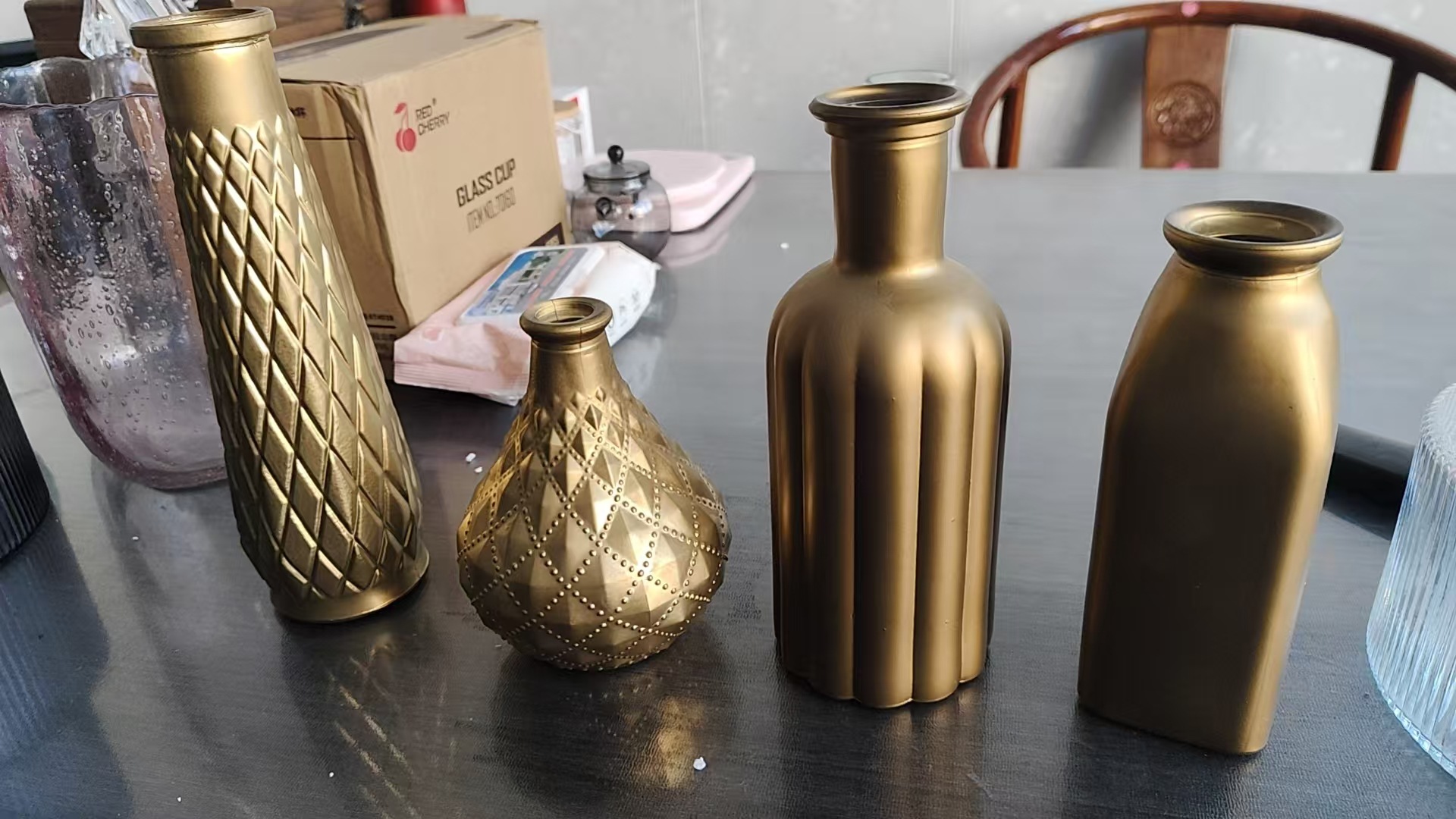 Fabricante en stock en frascas de vidrio de ventana fragrante mini hidropónico floral floral floral floral creativa amazon