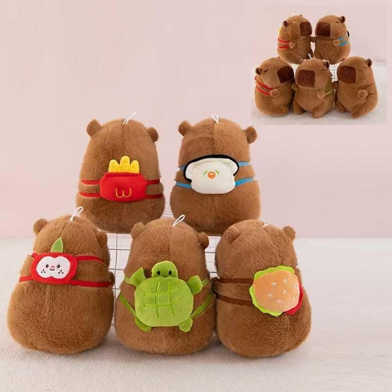 Juguetes de peluche Capibara 8 pulgadas muñecas de peluche