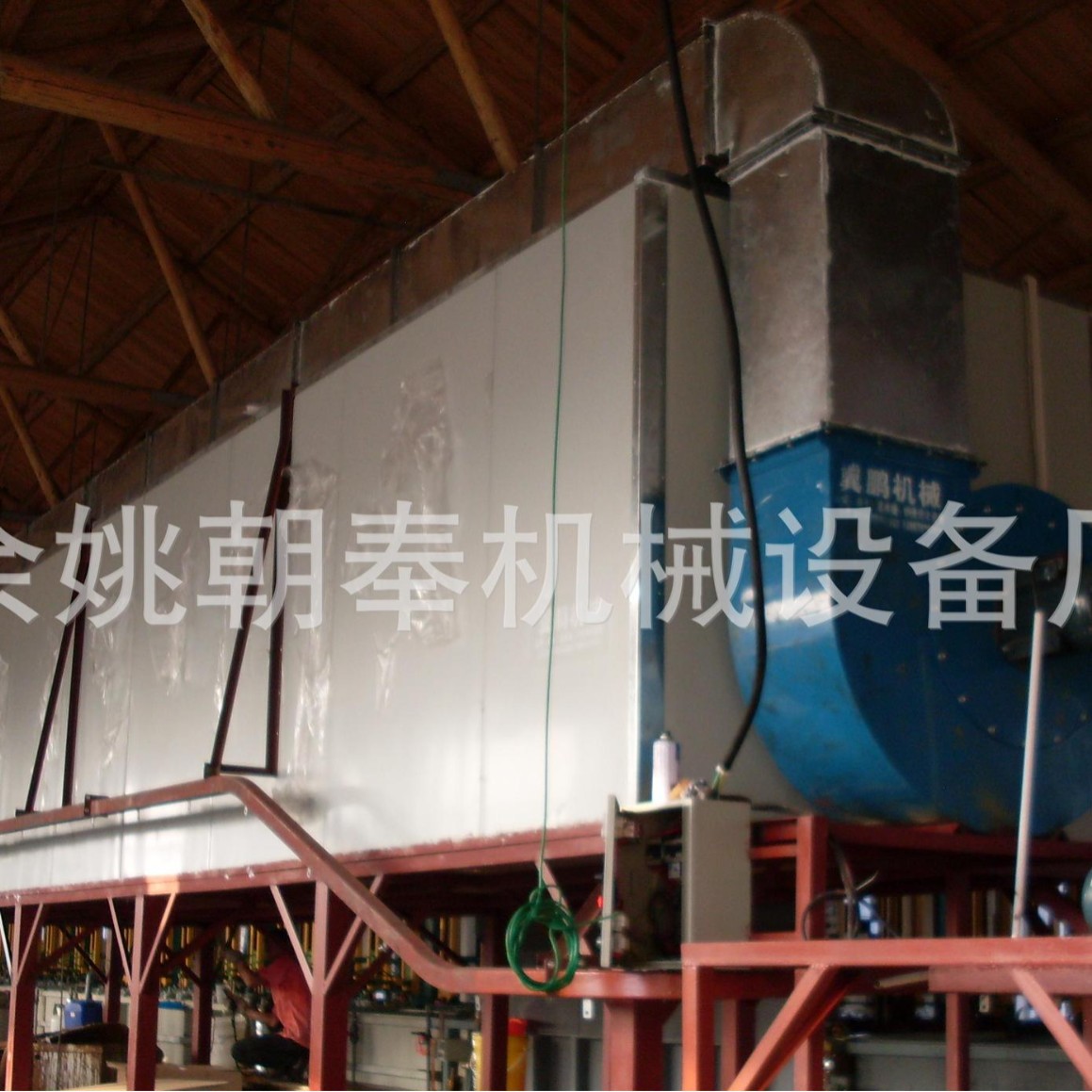 定制吊挂式电镀脱水烘道镀件悬挂链干水炉宁波自动电镀干水隧道炉