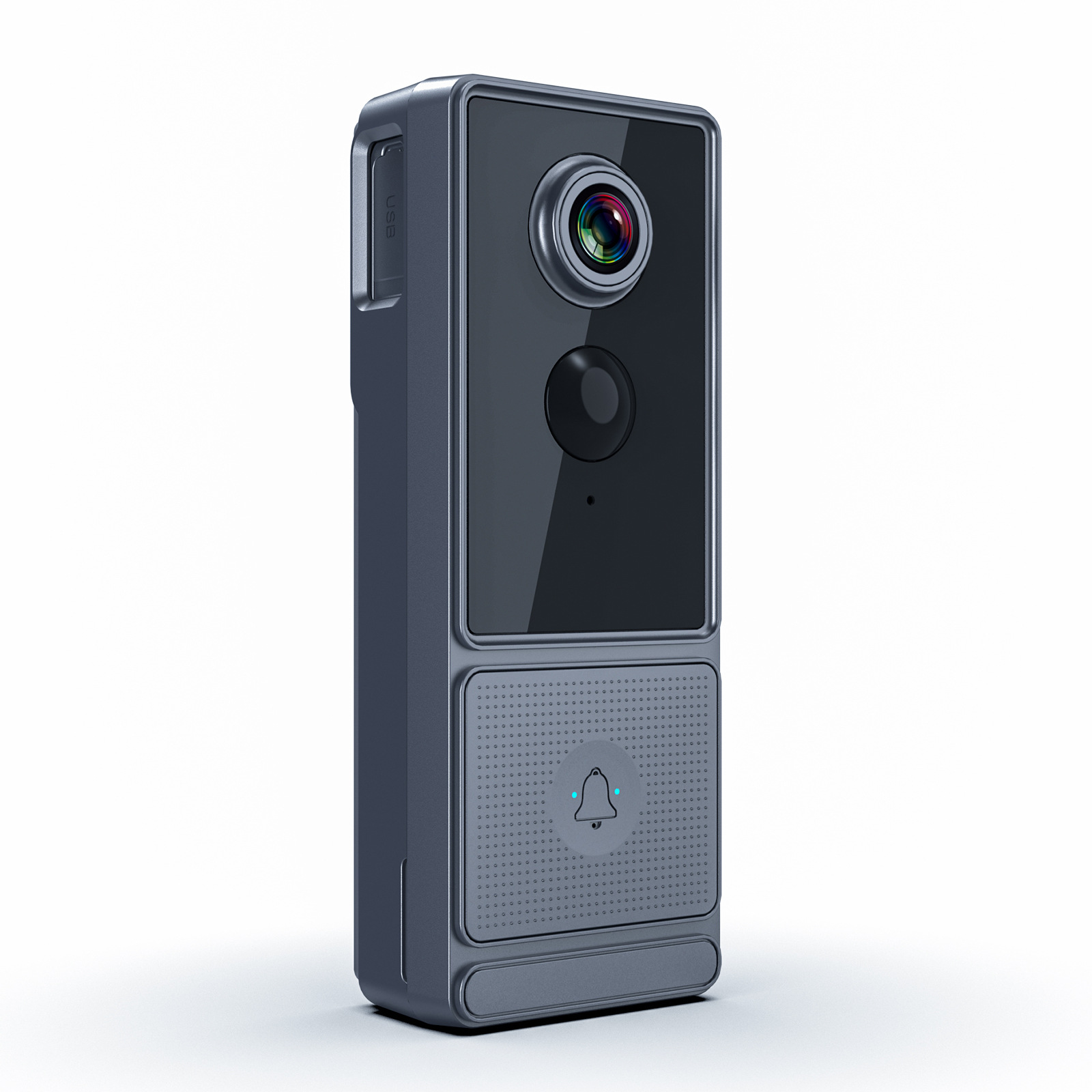 Transfronterizo MR03 inteligente inalámbrico video timbre cámara de vigilancia gato ojo Punch-libre casa de dos vías de intercomunicación en stock