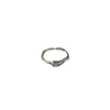 Adjustable universal brand wedding ring, simple and elegant design