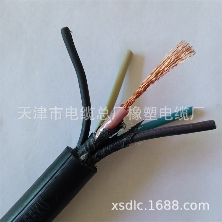 矿用屏蔽橡套软电缆MYP-0.38/0.66KV-4*1.5 4*2.5 4*4mm2