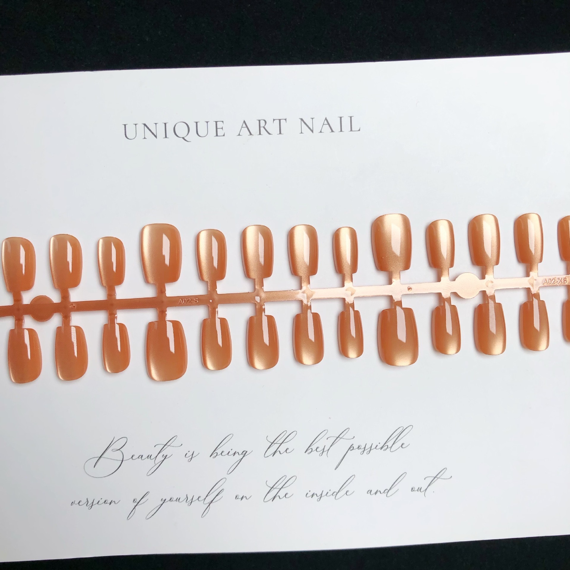 WY040 앰버 캣아이: 베어 스트립 30개 [XS/S/M]